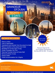  Grandeur of Dubai Tour Package 4 Nights 5 Days