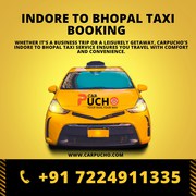 Indore to Bhopal with CarPucho's Best Taxi Booking Service