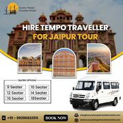 Best Luxury Tempo Traveller Rental In Jaipur at Lowest Fare