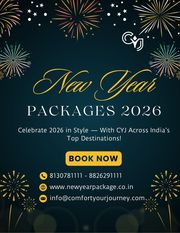 Celebrate New Year 2026 in Grand Style with CYJ Packages near Delhi