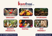 Shop 100% Chemical Free* & Organic Products from Kemfree Marketplace