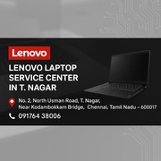 Lenovo Laptop Service Center in T. Nagar, Chennai