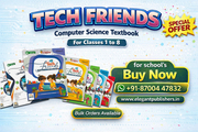Computer Science Textbook for Classes 1-8 by Elegant Publishers