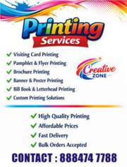 Creative Zone | Visiting Card | Brochure |  Letterhead  Printing done 