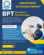 Best BPT & Master of Physiotherapy at SGGSWU Fatehgarh Sahib
