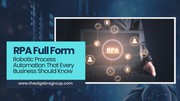 What Is the RPA Developer Full Form and Its Importance