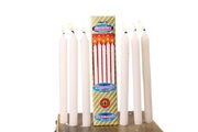 House Hold Plain White Candles- AARYAH DECOR