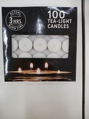 Tealight Candles 3 Hours- AARYAH DECOR