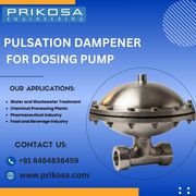 Pulsation Dampener for Dosing Pump | Reliable Flow Control 