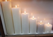Pillar Candles 3X3 INCH TO 3X12 INCH- AARYAH DECOR