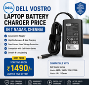 Dell Vostro laptop battery charger price in T nagar