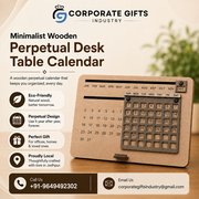 Premium Wooden Table Calendar from Corporate Gift Manufacturer Jodhpur