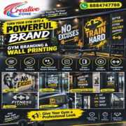 Printing Services for Under one roof for Gym Fitness Center | Online S